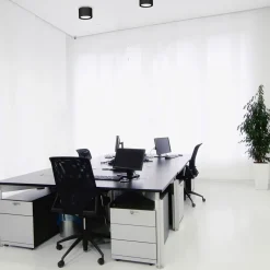 Led Lampen|Spots*Luminex LED Deckenspot Schwarz Metall Ø5,8 cm 4000 K 2150 lm