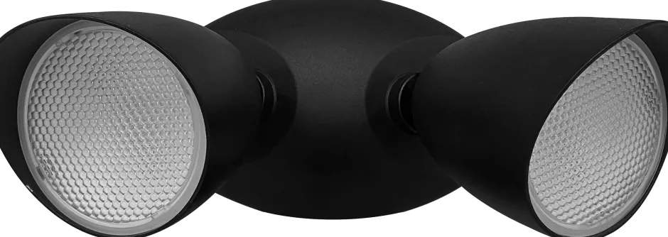 Metall Lampen|Led Außenleuchten*Eco-Light LED Deckenspot verstellbar IP54 Schwarz 4000 K L:25 cm