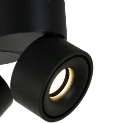 Steinhauer LED Deckenstrahler Metall Schwarz L:16,1 cm 2-flammig< Led Lampen|Spots