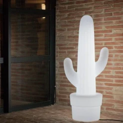 Newgarden LED Dekolampe außen Farbwechsel dimmbar 100 cm IP65 Kaktus< Metall Lampen|Wegeleuchten