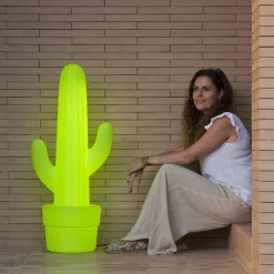 Newgarden LED Dekoleuchte außen 100 cm IP65 6000K Stecker Kabel Grün< Metall Lampen|Wegeleuchten