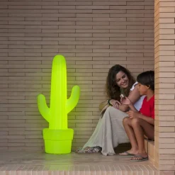 Newgarden LED Dekoleuchte außen 100 cm IP65 6000K Stecker Kabel Grün< Metall Lampen|Wegeleuchten