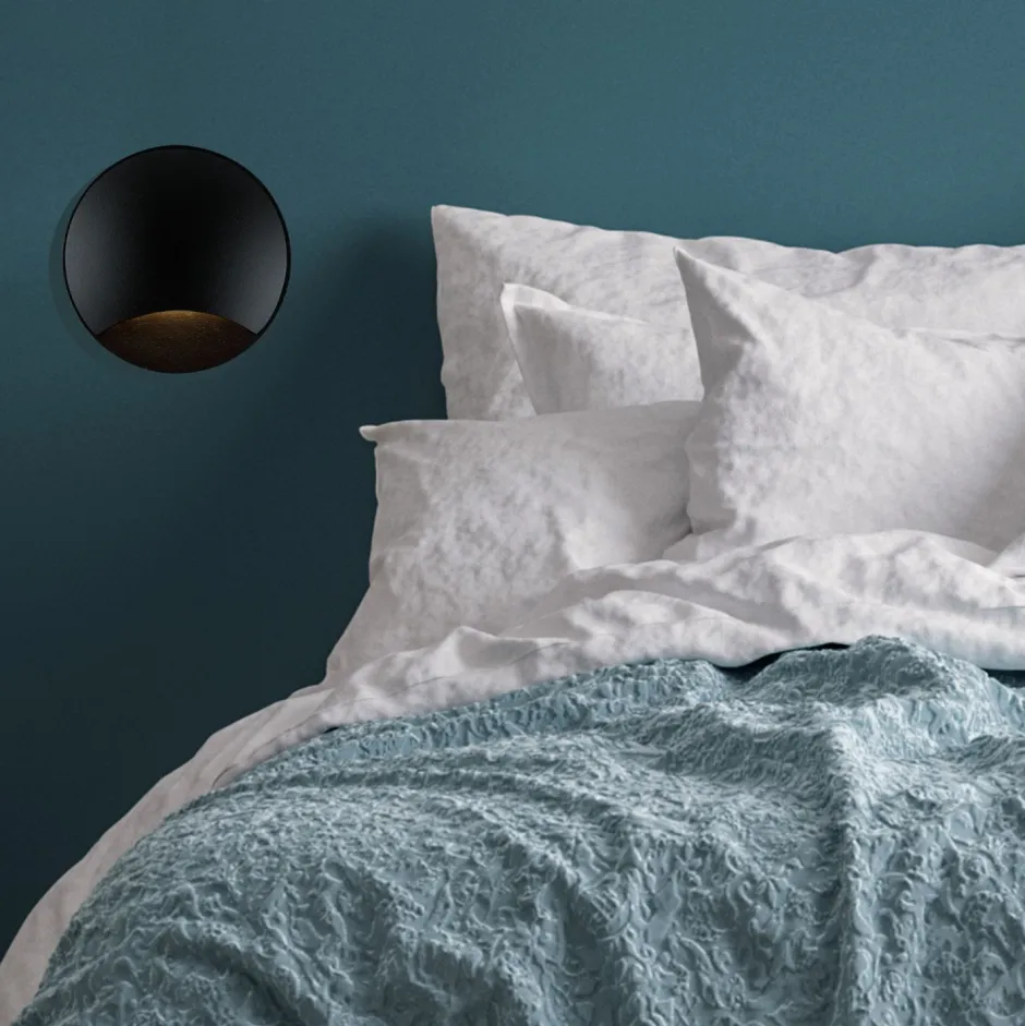 Metall Lampen|Led Außenleuchten*Maytoni LED Einbauleuchte Wand Aluminium Ø 6,2 cm IP65 Schwarz