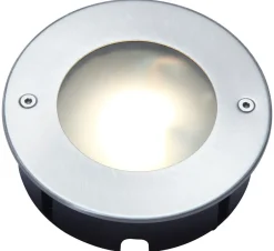 Eco-Light LED Einbaustrahler Aluminium IP67 rund Ø12 cm Nickel< Led Außenleuchten|Moderne Außenleuchten