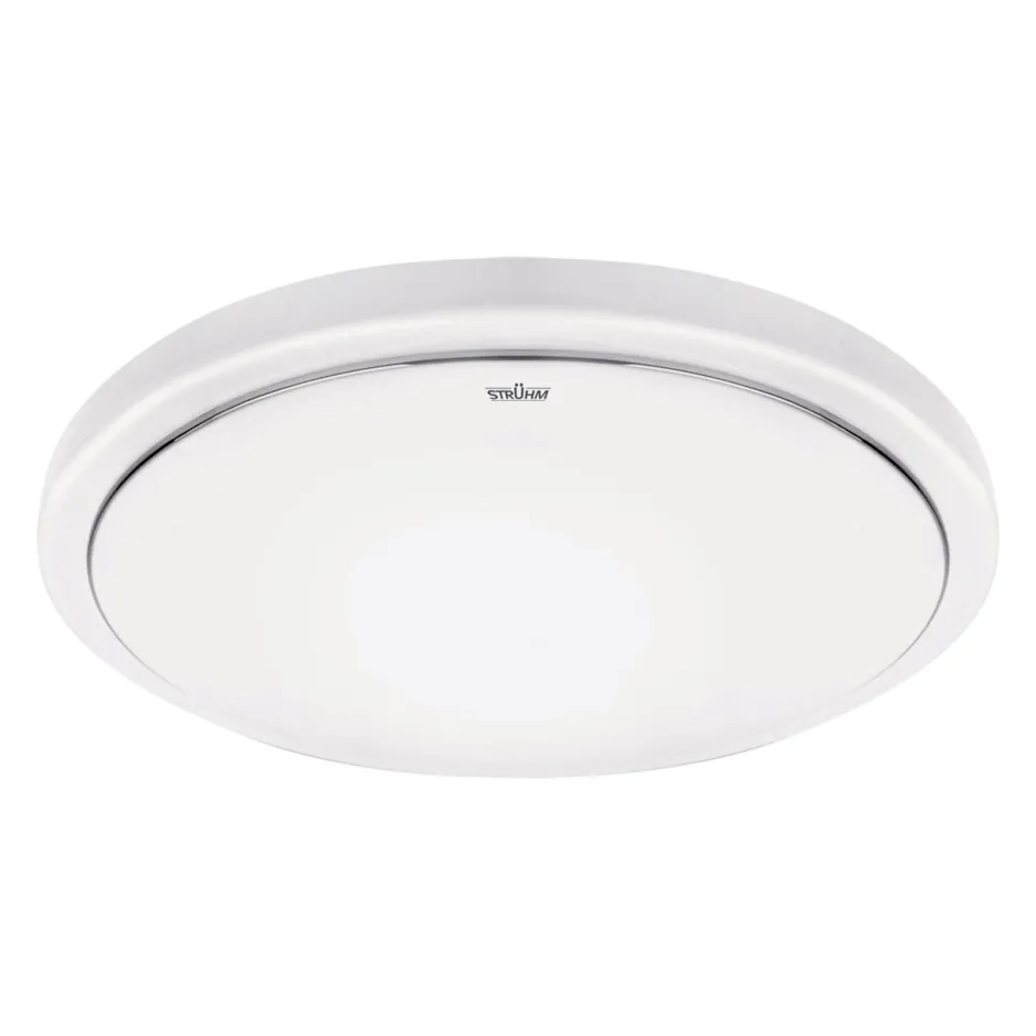 Strühm LED Feuchtraumlampe innen D: 33 cm rund IP44 Weiß 4100 K< Deckenleuchten|Led Lampen