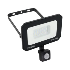 Strühm LED Flutlichtstrahler mit Bewegungsmelder 4200 K 3710 lm IP44< Außenwandleuchten|Led Außenleuchten