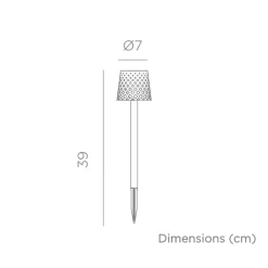 Newgarden LED Gartenleuchte Erdspieß 4er Set Solar Akku IP44 Schwarz< Metall Lampen|Solarleuchten
