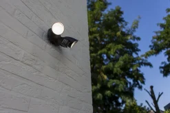 Metall Lampen|Led Außenleuchten*Eco-Light LED Gartenspot Aluminium Bewegungssensor IP54 flexibel