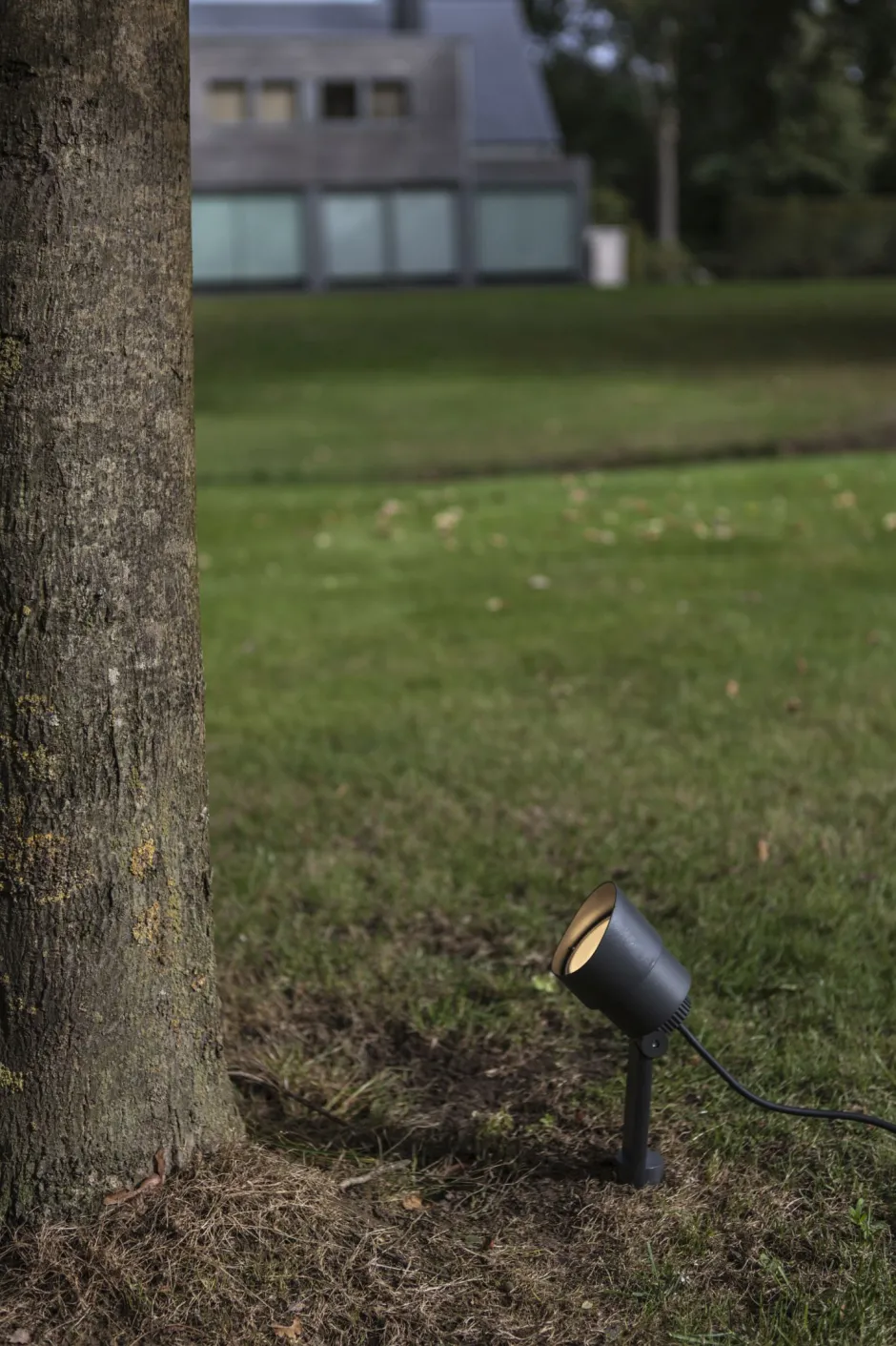 Metall Lampen|Led Außenleuchten*Eco-Light LED Gartenstrahler Aluminium verstellbar Erdspieß IP54