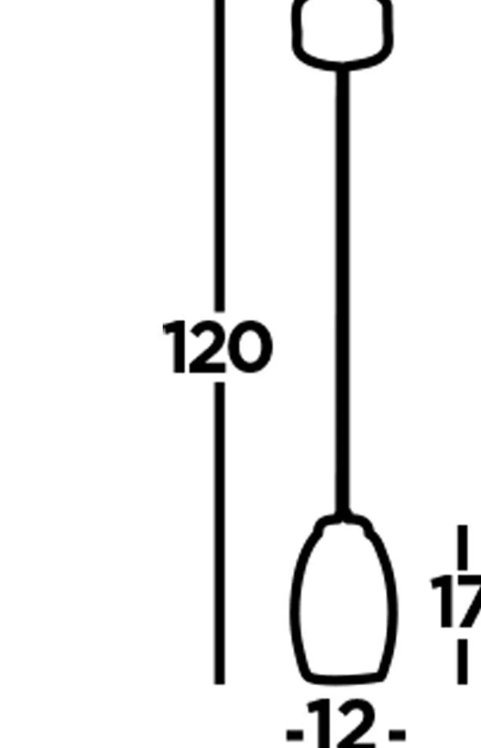 Searchlight LED Hängelampe Glas verstellbar Ø 11,5 cm 3000 K< Hängelampen|Led Lampen