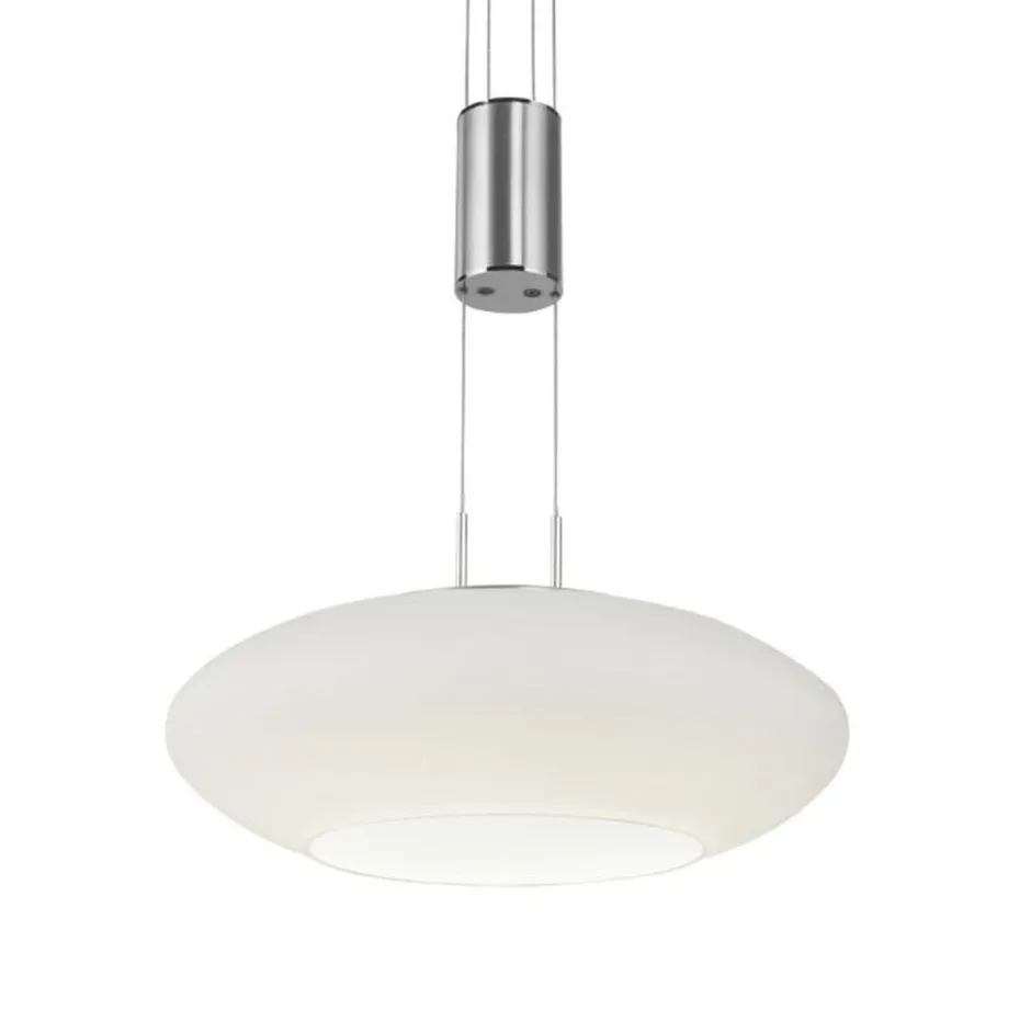 Paul Neuhaus LED Hängelampe Glasschirm dimmbar Fernbedienung 4350 lm< Wohnzimmerlampen|Glaslampen
