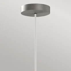 Hängelampen|Led Lampen*Elstead LED Hängelampe Modern verstellbar Glas Metall blendarm 3000K