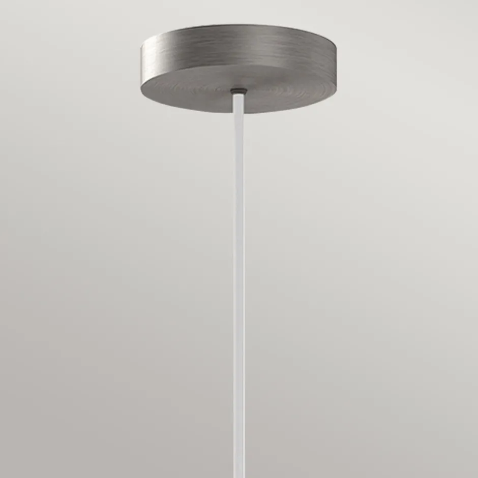 Hängelampen|Led Lampen*Elstead LED Hängelampe Modern verstellbar Glas Metall blendarm 3000K