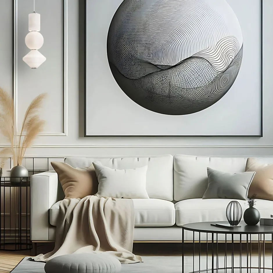 Hängelampen|Led Lampen*Elstead LED Hängelampe Modern verstellbar Glas Metall blendarm 3000K