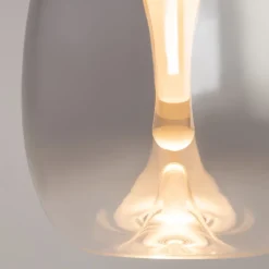 Hängelampen|Led Lampen*Maytoni LED Hängelampe Rauchglas Aluminium warmweiß 3000 K rund