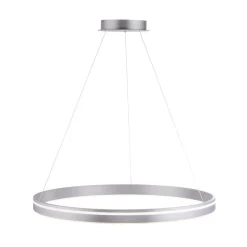 Paul Neuhaus LED Hängelampe Ring in Stahl Ø79 cm 7000 lm dimmbar< Hängelampen|Bürolampen
