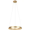 Steinhauer LED Hängelampe rund in Gold B:60 cm 50 W 2700 K elegant< Hängelampen|Led Lampen