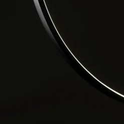 Hängelampen|Led Lampen*Nowodvorski LED Hängelampe Schwarz 3000 K 660 lm Metall Ø 60 cm Ring