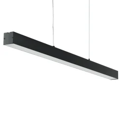 Easylight LED Hängelampe Schwarz Metall dimmbar L: 100 cm Modern< Wohnzimmerlampen|Metall Lampen