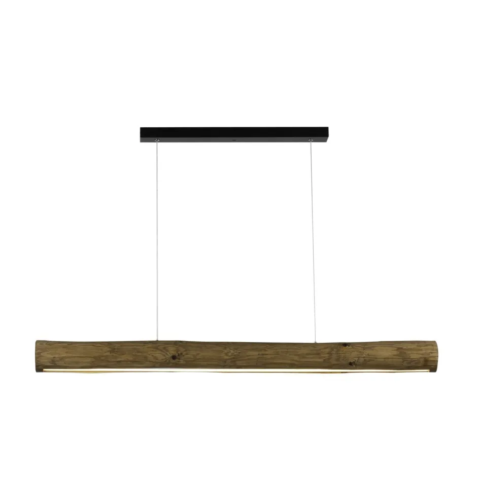 Spot Light LED Hängelampe Touch Dimmer Holz 3000K 115cm lang< Hängelampen|Led Lampen