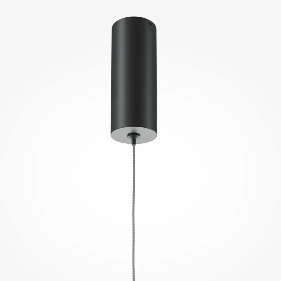 Led Lampen|Küchenlampen*Maytoni LED Hängeleuchte Aluminium H: max. 316,7 cm Schwarz
