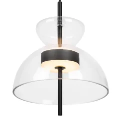 Led Lampen|Designerlampen*Maytoni LED Hängeleuchte Glas Metall warmweißes Licht 3000 K