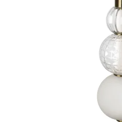 Hängelampen|Led Lampen*Maytoni LED Hängeleuchte Metall Glas 14,7 cm breit in Gold Weiß