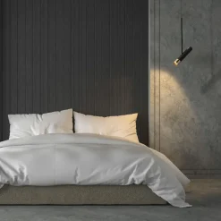 Searchlight LED Hängeleuchte Metall verstellbar Schwarz Gold 3000 K< Hängelampen|Led Lampen