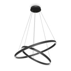 Maytoni LED Kronleuchter Aluminium 3000 K warmweißes Licht rund< Hängelampen|Led Lampen