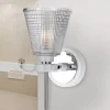 Elstead LED Lampe Badezimmer Glas IP44 Chrom Weiß verstellbar< Wandleuchten|Badezimmer Lampe