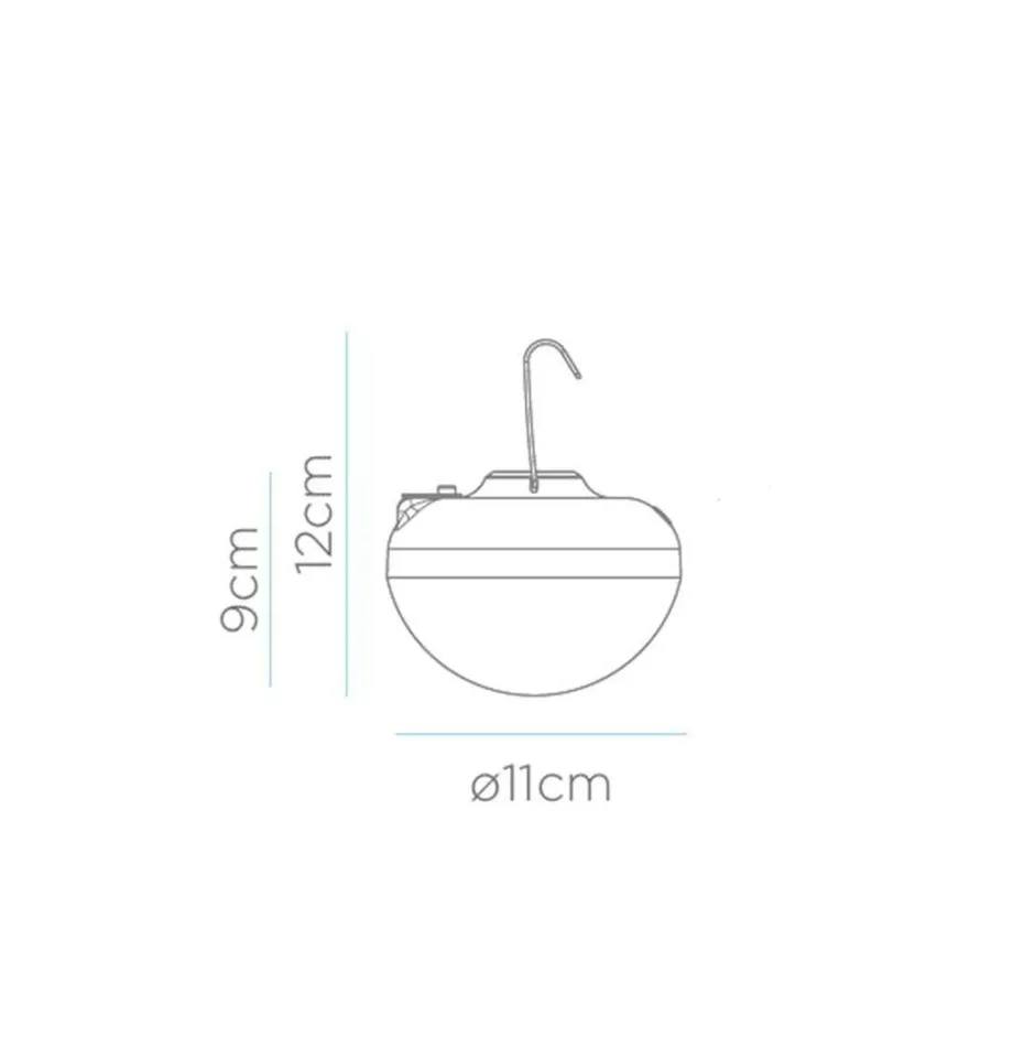 Leuchtmittel|Kabellose Und Akku-Leuchten*Newgarden LED Leuchtmittel Akku USB Haken Magnet Ø 11 cm Fernbedienung CHERRY