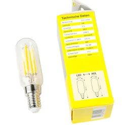 Leuchtmittel*eltric K Heckel GmbH LED Leuchtmittel E14 Filament Edison Lampe 2700 K warmweiß - LM108