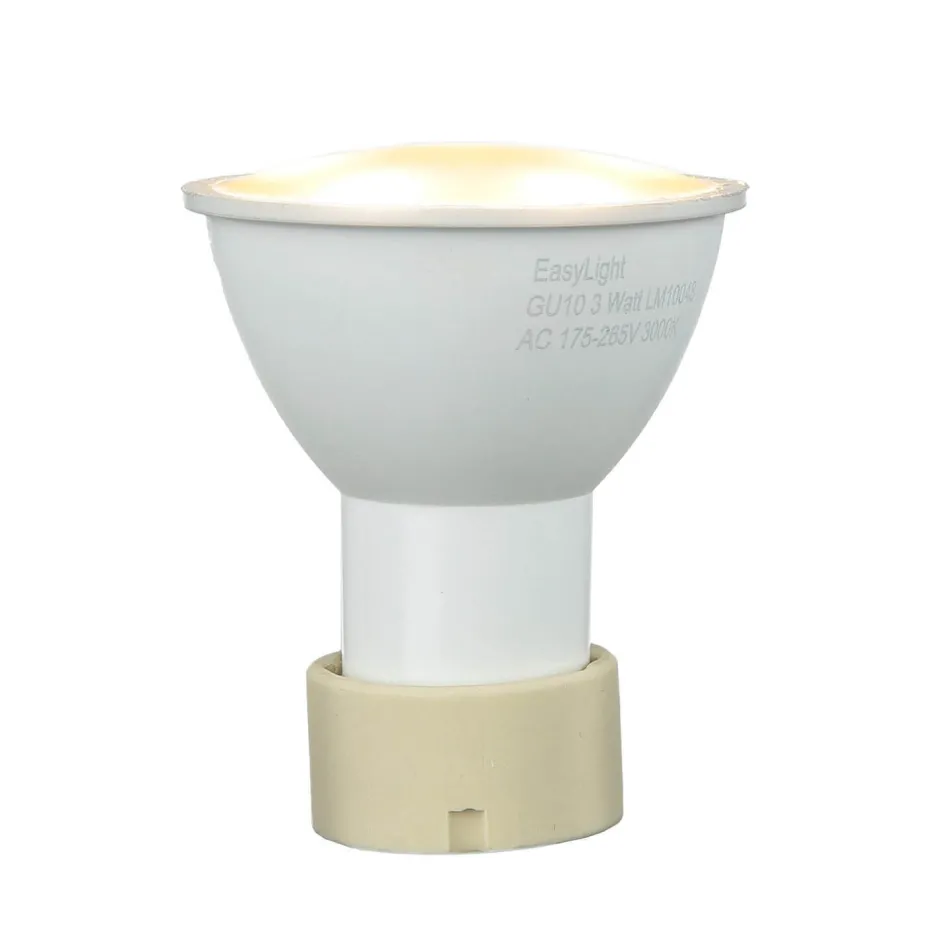 Easylight LED Leuchtmittel GU10 Fassung 3 Watt 3000 K 260 lm - LM10048< Leuchtmittel