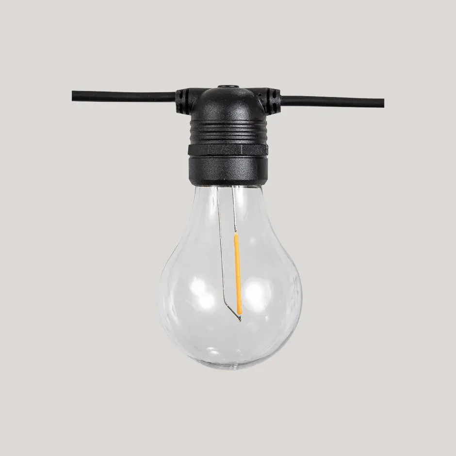 Newgarden LED Lichterkette außen 2700 K Schwarz IP44 Modern< Außenlichterketten|Dekolampen Außen