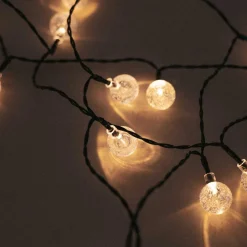 Außenlichterketten|Solarleuchten*Newgarden LED Lichterkette außen Solar IP44 266,6 cm lang 1800 K