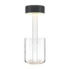 Maytoni LED Nachttischleuchte Glas dimmbar Touch Funktion rund< Led Lampen|Tischlampen