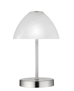 Trio Reality LED Nachttischleuchte Touch Dimmer 280 lm 3 W in Nickel< Wohnzimmerlampen|Metall Lampen