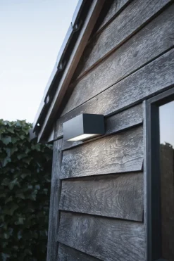 Eco-Light LED Outdoor Wandlampe Anthrazit 4000 K IP54 Up Down< Metall Lampen|Led Außenleuchten