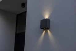 Eco-Light LED Outdoor Wandleuchte Aluminium 4000 K IP54 Up Down< Metall Lampen|Led Außenleuchten