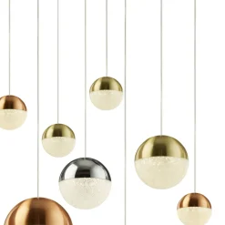 Hängelampen|Led Lampen*Searchlight LED Pendelleuchte 4000 K 3992 lm Ø 60 cm rund