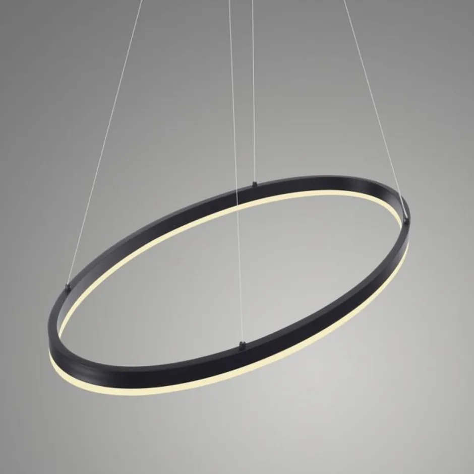Paul Neuhaus LED Pendelleuchte Anthrazit oval 3000 K L:80 cm dimmbar< Hängelampen|Bürolampen