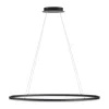 Hängelampen|Bürolampen*Paul Neuhaus LED Pendelleuchte Anthrazit oval 3000 K 118 cm dimmbar