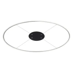 Hängelampen|Bürolampen*Paul Neuhaus LED Pendelleuchte Anthrazit oval 3000 K 118 cm dimmbar