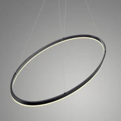 Hängelampen|Bürolampen*Paul Neuhaus LED Pendelleuchte Anthrazit oval 3000 K 118 cm dimmbar