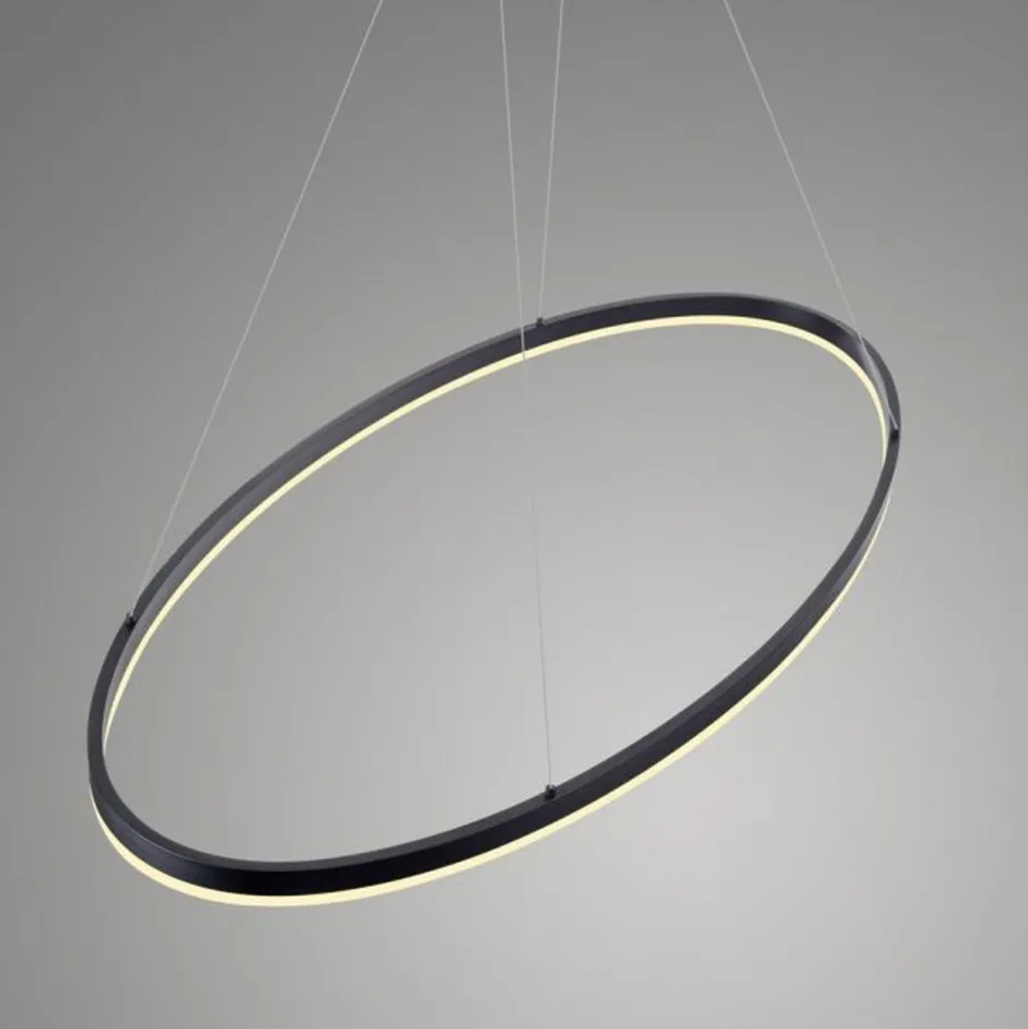 Hängelampen|Bürolampen*Paul Neuhaus LED Pendelleuchte Anthrazit oval 3000 K 118 cm dimmbar