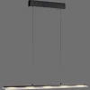 Just Light LED Pendelleuchte dimmbar Metall 100 cm 2900 lm Schwarz< Hängelampen|Bürolampen