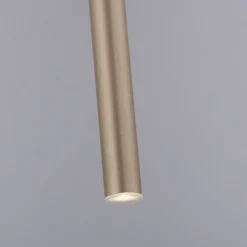 Paul Neuhaus LED Pendelleuchte in Messing Metall Ø2,5 cm 4 W dimmbar< Hängelampen|Bürolampen