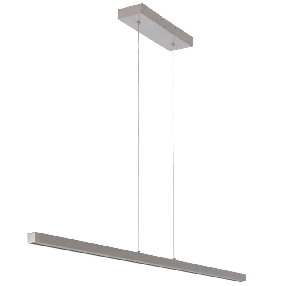 Hängelampen|Led Lampen*Steinhauer LED Pendelleuchte in Stahl L:114 cm 20 W 2700 K Modern