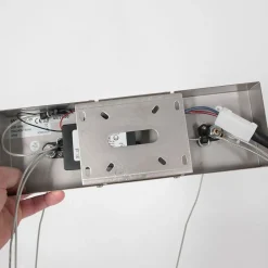 Hängelampen|Led Lampen*Steinhauer LED Pendelleuchte in Stahl L:114 cm 20 W 2700 K Modern