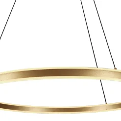 Steinhauer LED Pendelleuchte Metall Kunststoff Ø100 cm 80 W 2700 K< Hängelampen|Led Lampen